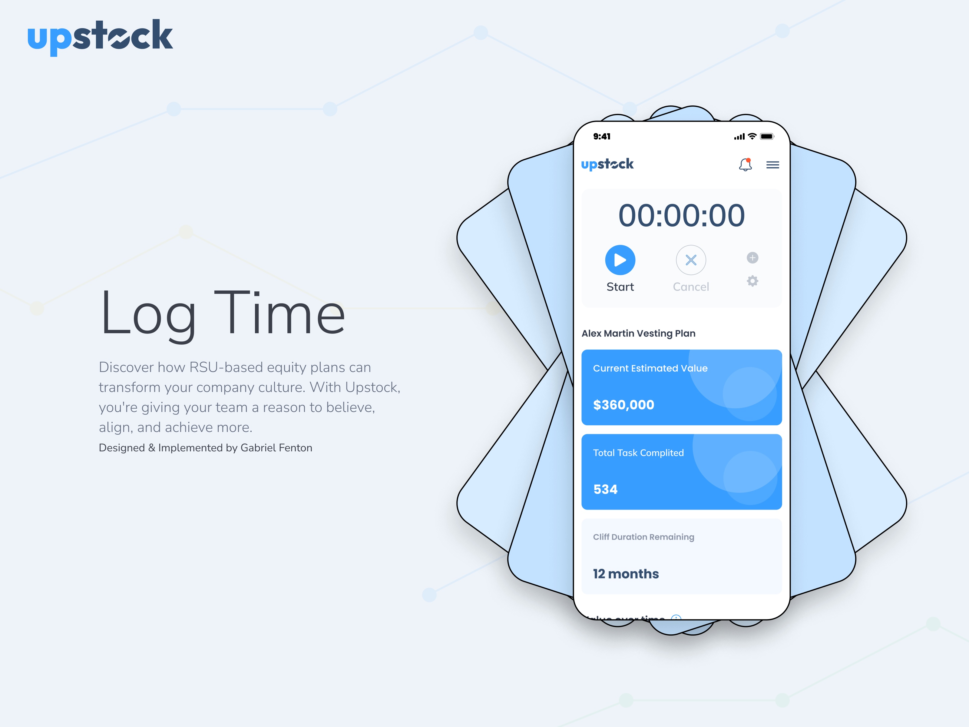 Upstock Activity Log