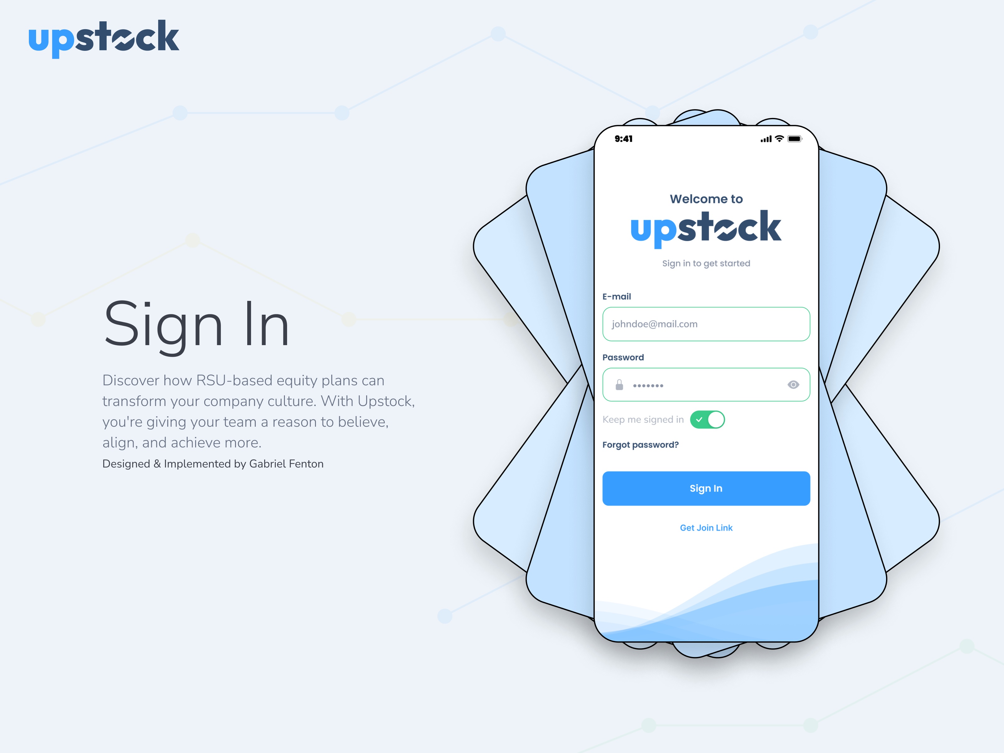 Upstock Sign In